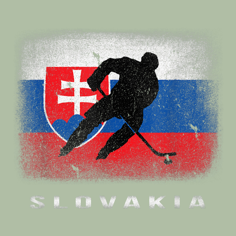 Slovakia Ice Hockey Slovak Flag Urban Heavy Tee by InspiraDesign | Teevron