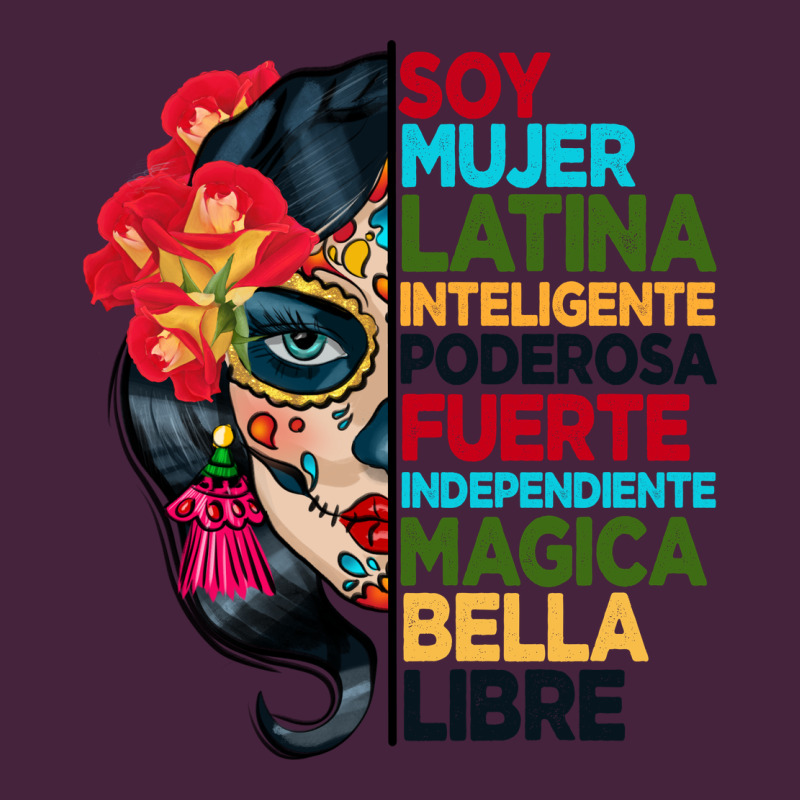 Sugar Skull Women Hispanic Heritage Month Premium Tee by BundleAndBundleShop | Teevron