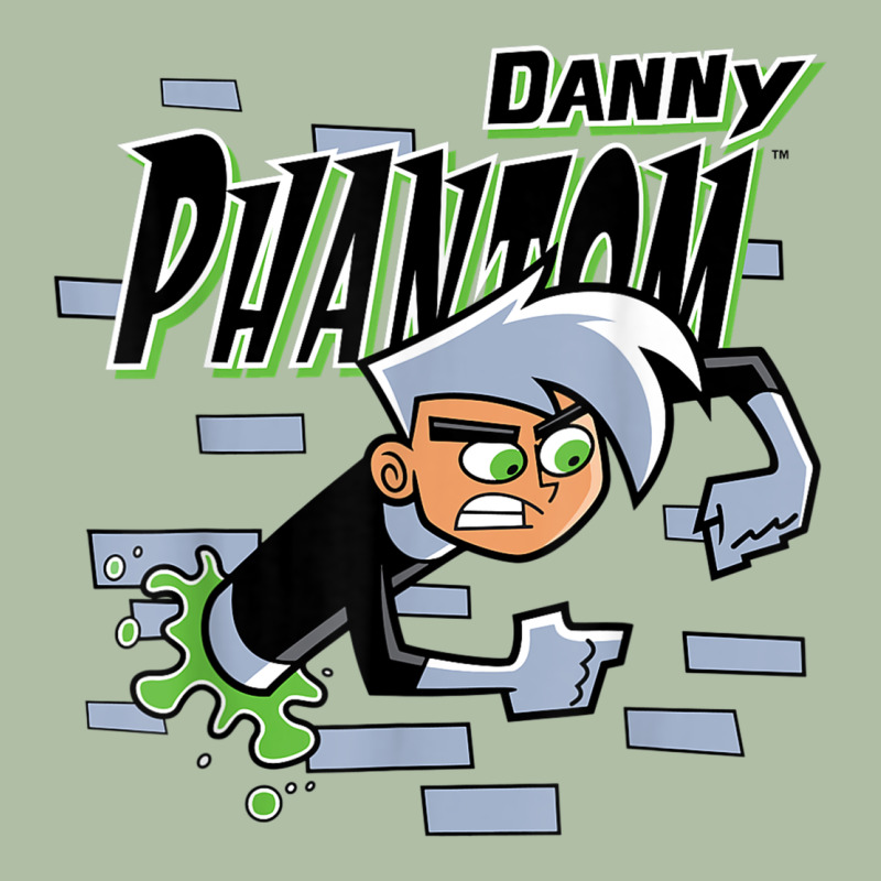 Danny Phantom Coming Through Brick Wall Urban Heavy Tee by InspiraDesign | Teevron