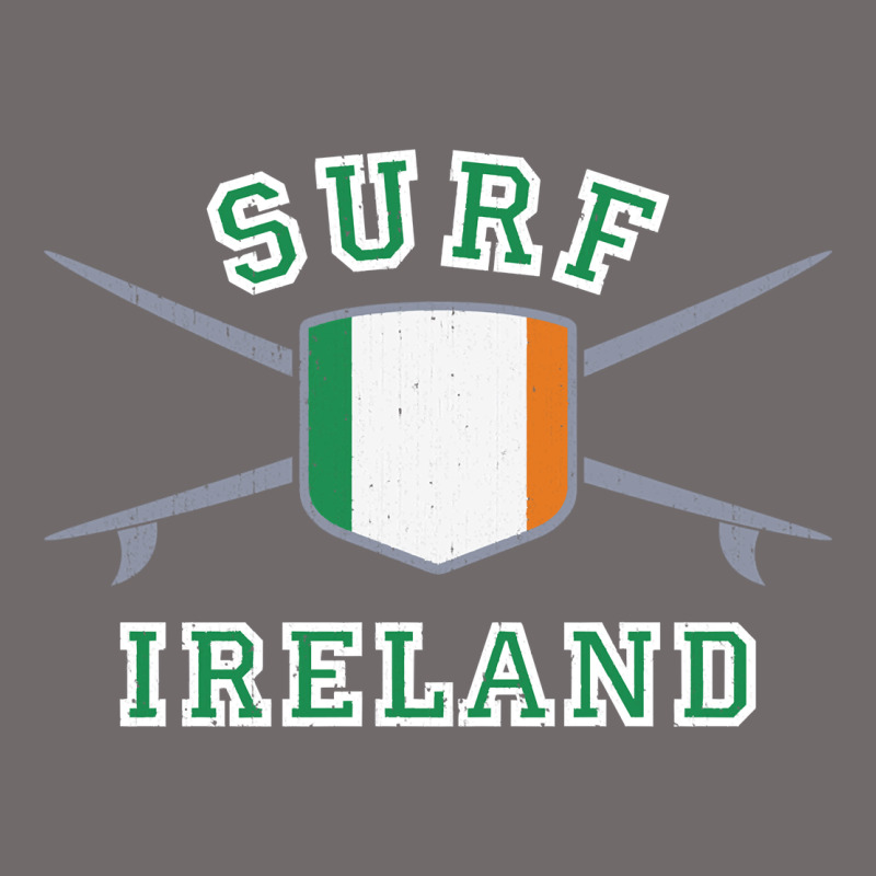 Ireland Surfing Hoodie  Irish Flag Surfboards Design Urban Heavy Tee by ArtChic | Teevron