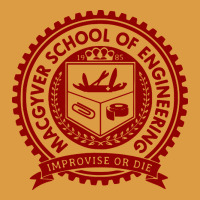 Macgyver School Of Engineering Urban Heavy Tee | Teevron