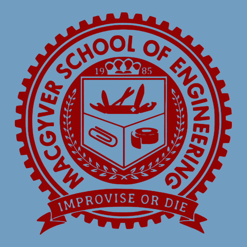 Macgyver School Of Engineering Urban Heavy Tee by ArtChic | Teevron