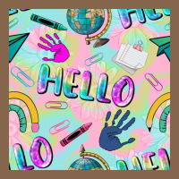 Hello Kindergarten Seamless Pattern Premium Tee | Teevron