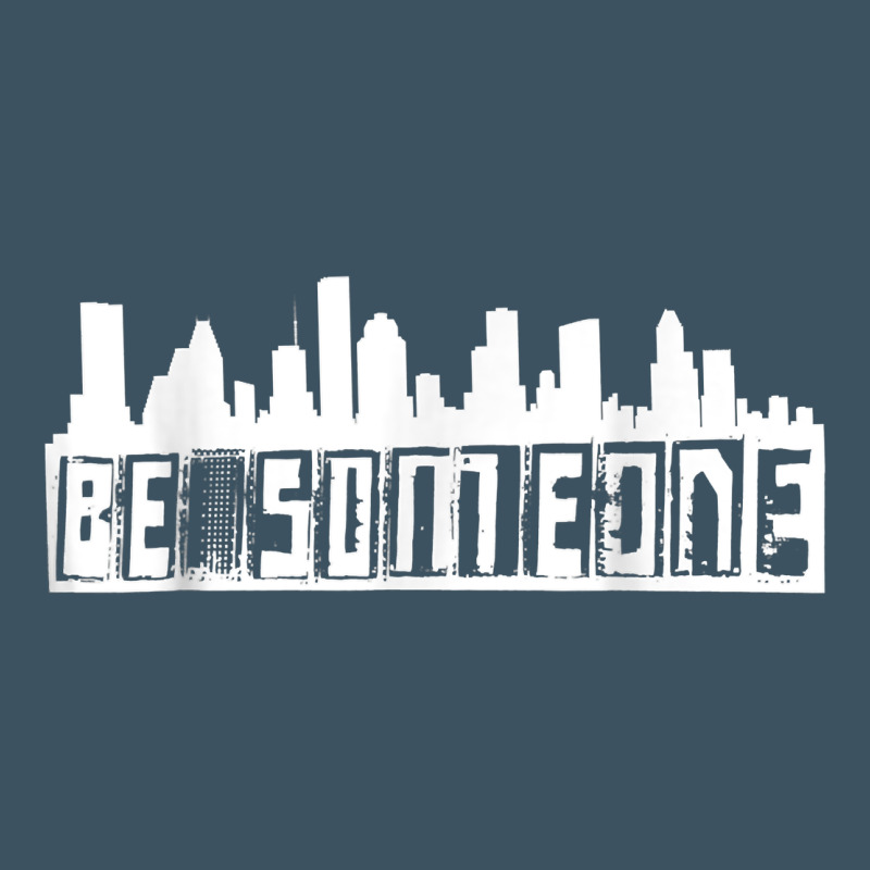 Be Someone H Town Houston Texas Skyline. T Shirt Urban Heavy Tee by StudioElite | Teevron