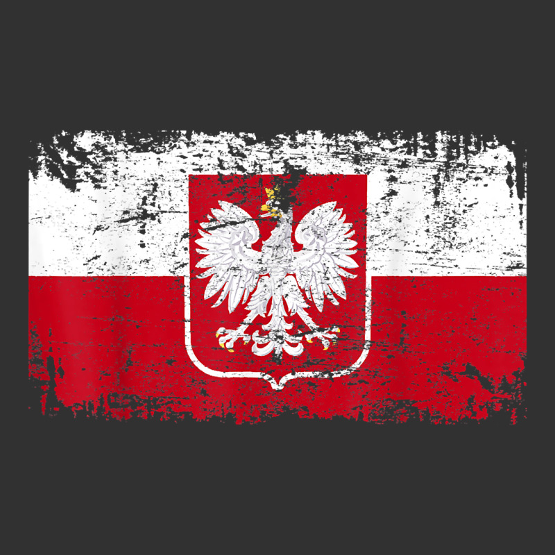 Poland Polska Flag Vintage  Men Women Kids  Poland T Shirt Urban Heavy Tee by StudioElite | Teevron