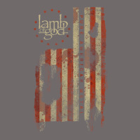Lamb Of God, Pure American Metal Flag Urban Heavy Tee | Teevron