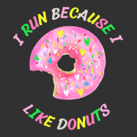 I Run Because I Like Donuts Urban Heavy Tee | Teevron