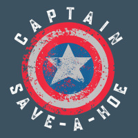 Captain Save-a-hoe Vintage Funny Retro Urban Heavy Tee | Teevron