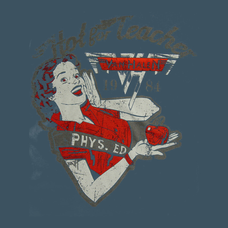 Hot Teacher Halen Essential Urban Heavy Tee by PixelFlow | Teevron