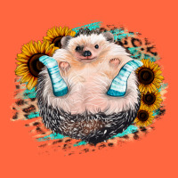 Sunflower Leopard Hedgehog Premium Hoodie | Teevron