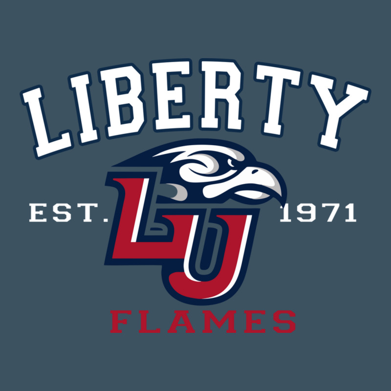 Liberty University Flames Football Lynchburg Virginia Sparky The Eagle Urban Heavy Tee by PixelFlow | Teevron
