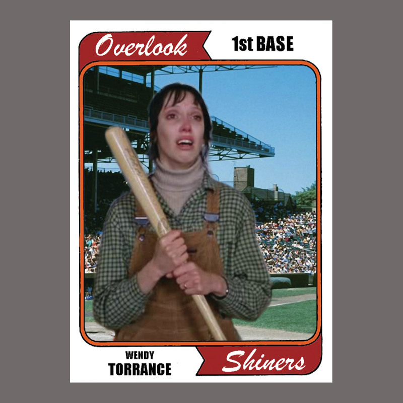 Wendy Torrance Vinatge Baseball Card Urban Heavy Tee by PixelFlow | Teevron