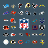 American Football Team Collage    Wall Art Urban Heavy Tee | Teevron