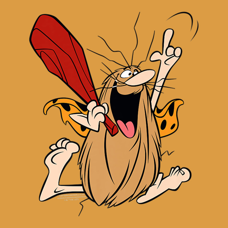 Captain Caveman Captain Caveman Unga Bunga Premium T Shirt Urban Heavy Tee by PixelFlow | Teevron