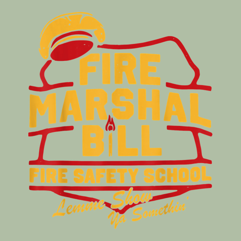 Fire Marshal Bill Fire Safety School Funny Firefighter T Shirt Urban Heavy Tee by PixelFlow | Teevron