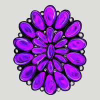 Purple Gemstone Jewelny Zipper Hoodie | Teevron