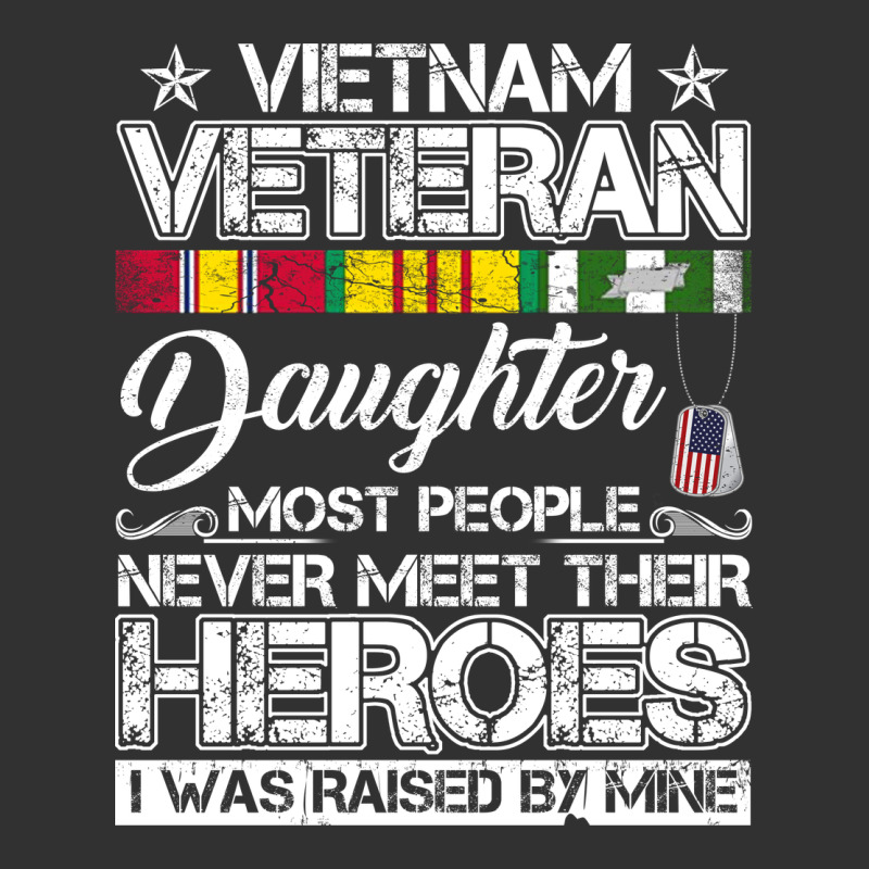 Vietnam Veteran Daughter Most People Never Meet Their Heroes Urban Heavy Tee by SnappyArt | Teevron