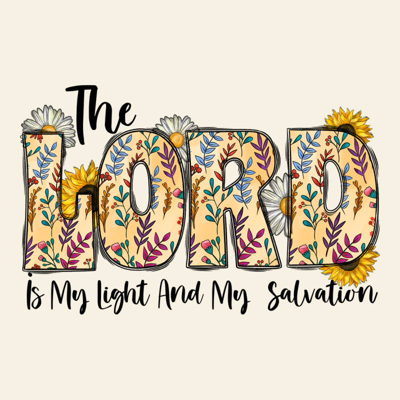 The Lord Is My Light And My Salvation Vintage Tee by CowhideDigitalArt | Teevron
