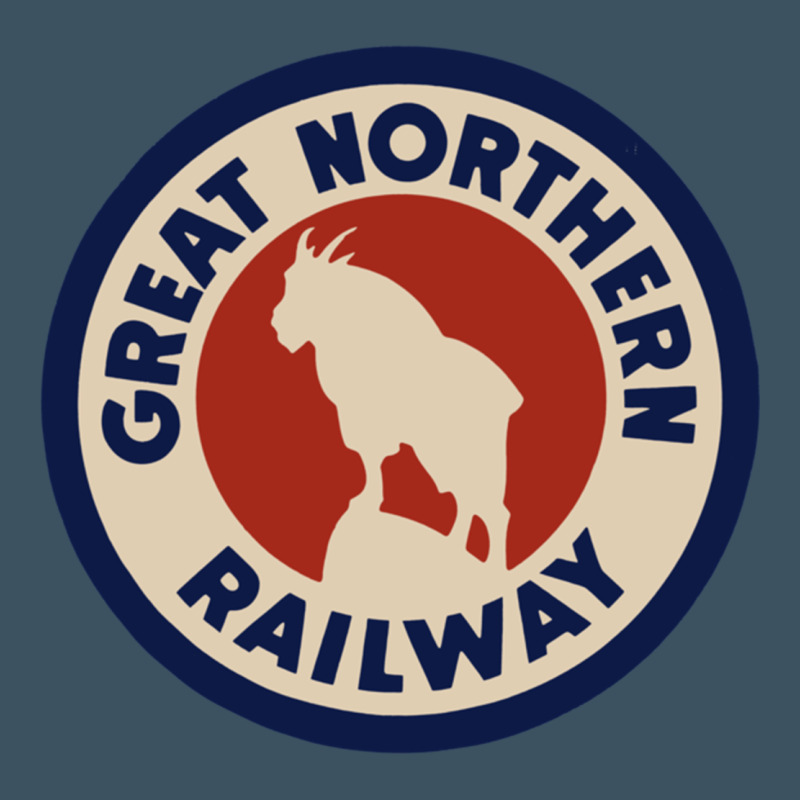 Great Northern Railroad Urban Heavy Tee by SnappyArt | Teevron