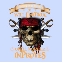 Pirate The Beatings Will Continue Until Morale Improves Urban Heavy Tee | Teevron