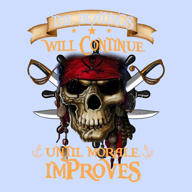 Pirate The Beatings Will Continue Until Morale Improves Urban Heavy Tee by SnappyArt | Teevron