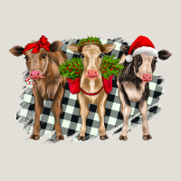 Christmas Heifers Front View Heavy Core Tee | Teevron