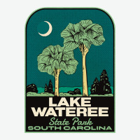 Trending Lake Wateree State Park Sc Vintage Travel Urban Heavy Tee | Teevron