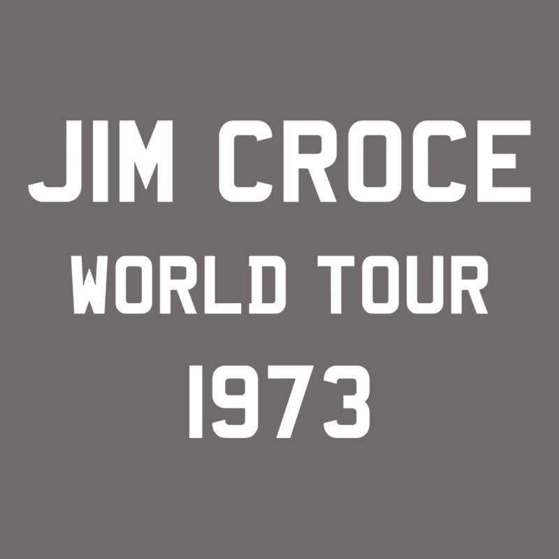 Jim Croce World Tour 1973 Urban Heavy Tee by SnappyArt | Teevron