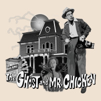The Ghost And Mr Chicken Green Urban Heavy Tee | Teevron