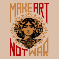 Make Art Not War Symbol Urban Heavy Tee | Teevron