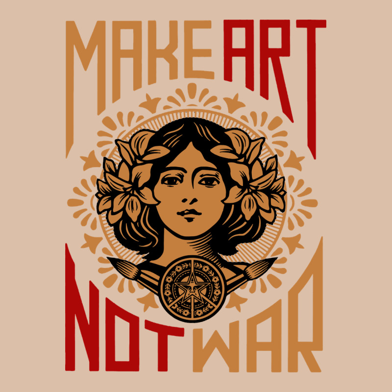 Make Art Not War Symbol Urban Heavy Tee by FloraArt | Teevron