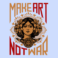 Make Art Not War Symbol Urban Heavy Tee | Teevron
