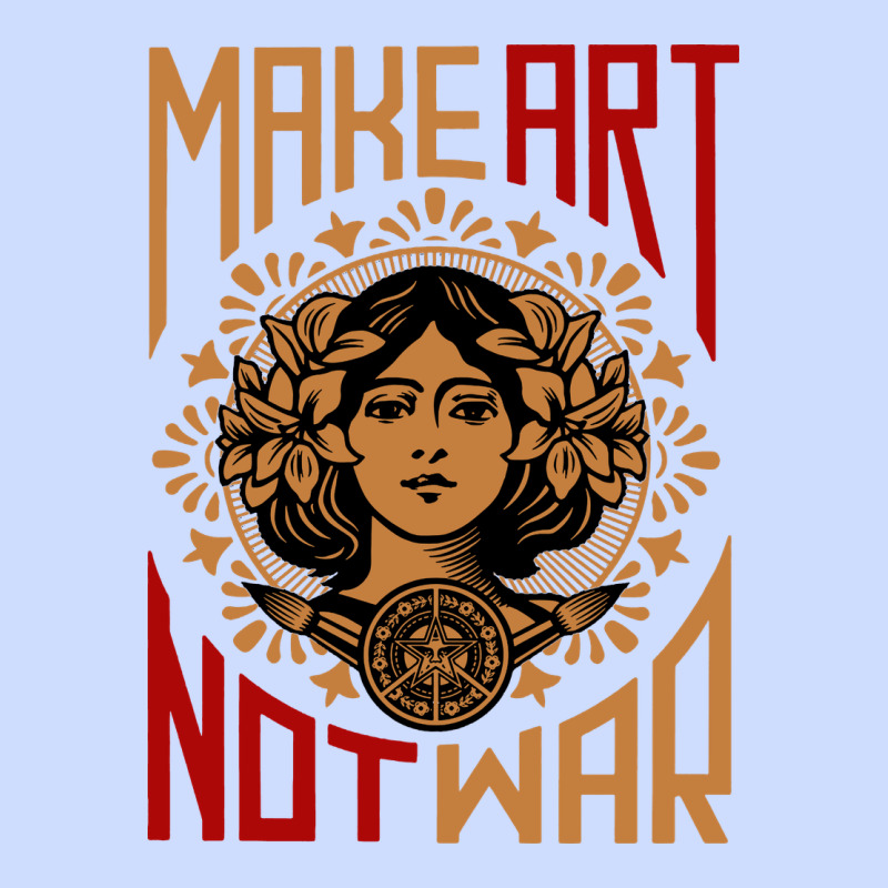 Make Art Not War Symbol Urban Heavy Tee by FloraArt | Teevron