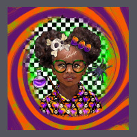 Halloween African Girl Vintage Hoodie | Teevron