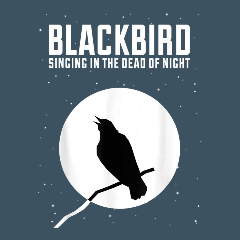 Blackbird Singing In The Dead Of Night T Shirt Urban Heavy Tee by FloraArt | Teevron