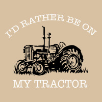 I'd Rather Be On My Tractor Heavyweight Hoodie | Teevron