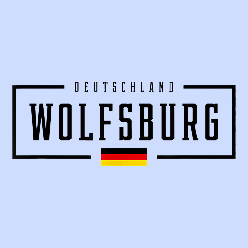 Wolfsburg Deutschland Germany German Flag Urban Heavy Tee by FloraArt | Teevron