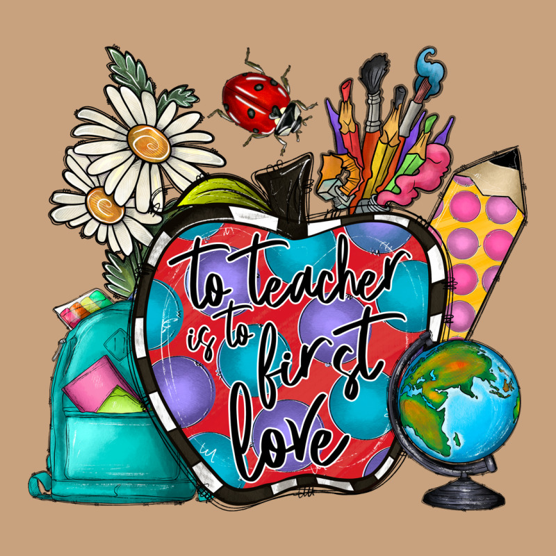 To Teacher Is To First Love Vintage Tee by CowhideDigitalArt | Teevron