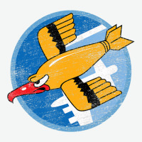 Ww2 91st Bomb Squadron Flying Fortress Soaring Bird Patch Urban Heavy Tee | Teevron