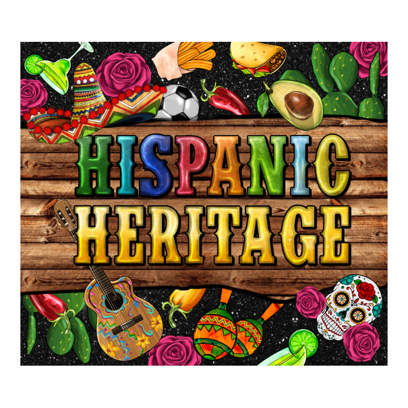 Hispanic Heritage Tumbler Premium Tee by BundleAndBundleShop | Teevron
