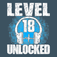 Level 18 Unlocked Birthday 18 Years Gamer Premium T Shirt Urban Heavy Tee | Teevron