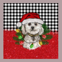 Christmas Bichon Frise Dog Vintage Hoodie | Teevron