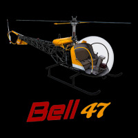 Bell 47 Helicopter Urban Heavy Tee | Teevron