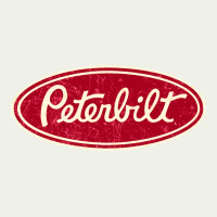 Peterbilt Truck Racing Vintage Urban Heavy Tee | Teevron