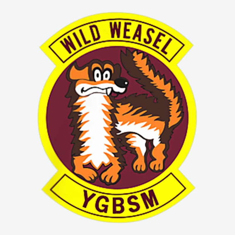 Air Force Wild Weasel Ygbsm Urban Heavy Tee by ArtMosaic | Teevron