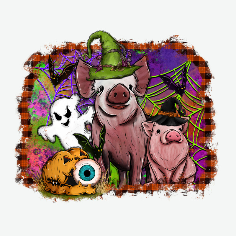 Halloween Pigs Urban Heavy Tee by SublimationCraftShop | Teevron