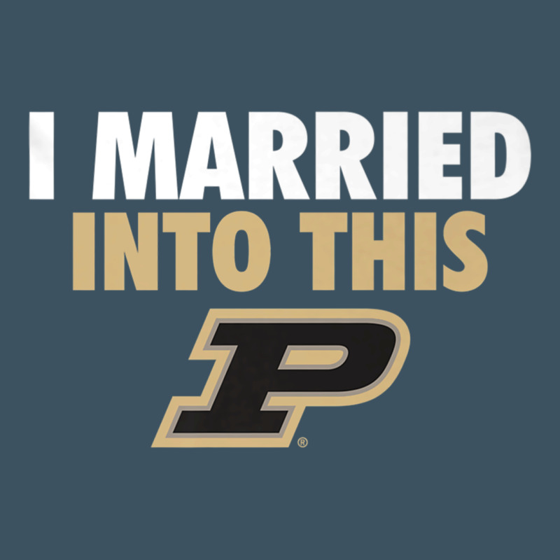 Purdue Boilermakers Married Into This - Apparel Urban Heavy Tee by ArtMosaic | Teevron
