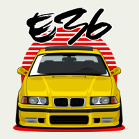 Yellow E36 Urban Heavy Tee | Teevron