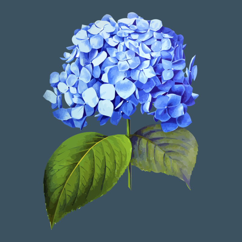Blue  Hydrangea Urban Heavy Tee by ArtMosaic | Teevron