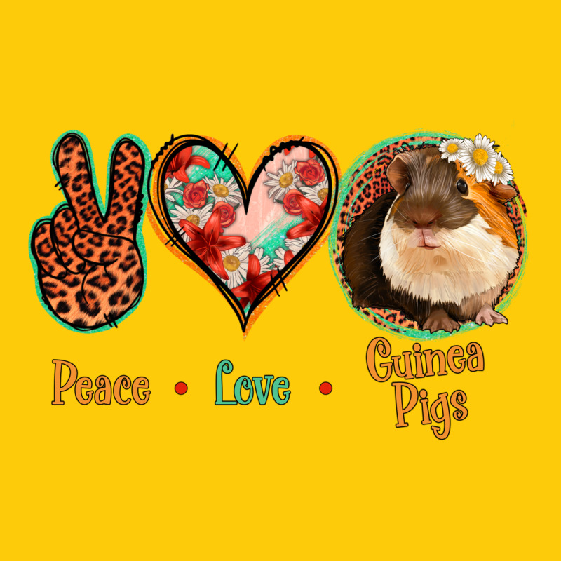 Peace Love Guinea Pigs Premium Hoodie by Jasminsmagicworld | Teevron
